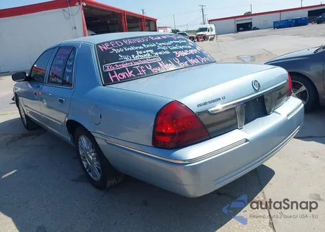 2010 Mercury Grand Marquis Ls (Fleet Only) from USA, damaged, VIN 2MEBM7FV4AX604922
